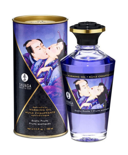 Shunga Aphrodisiac Warming Oil Exotic Fruits Shunga Aphrodisiac Warming Oil Exotic Fruits