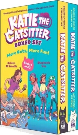 Katie The Catsitter: More Cats, More Fun! Boxed Set (Books 1 And 2) Av Colleen Af Venable, Stephanie Yue