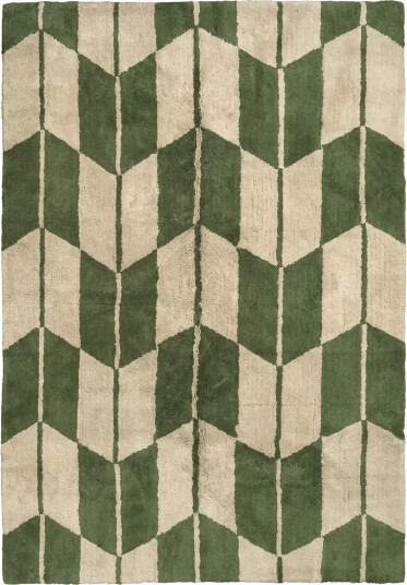 Broste Copenhagen Ima Rug Green W 140CM Broste Copenhagen Ima Rug Green W 140CM