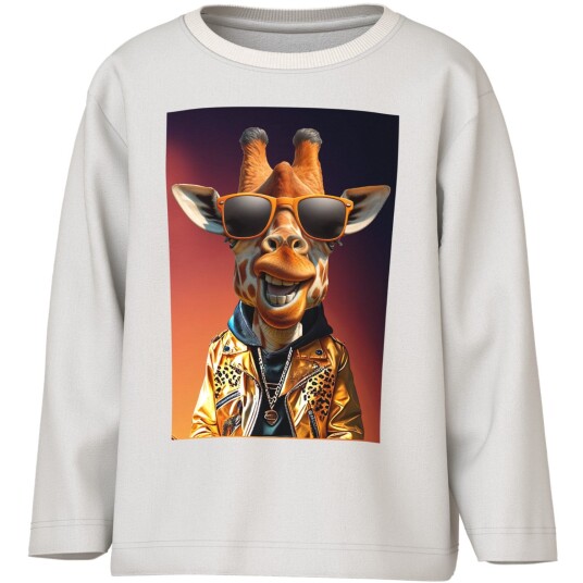 Name It Cloud Dancer Giraffe Nmmvoto Ls Nreg Topp 98