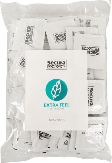 Secura: Extra Feel Kondomer 100 stk
