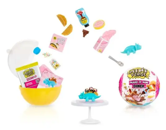 MgaS Miniverse Miniverse Make It Mini Foods: Diner Pdq Series 4 MgaS Miniverse Miniverse Make It Mini Foods: Diner Pdq Series 4