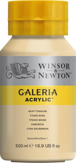 Winsor & Newton Galeria Akrylmaling 500 ml Titanium white 644