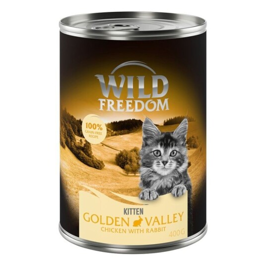 Wild Freedom Kitten 6 X 400 G Wide Country Kalv & Kylling