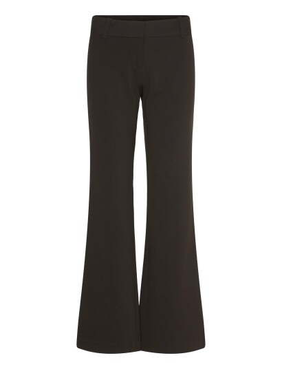 Weekday Low Rise Flared Suiting Trousers Black 40 Weekday Low Rise Flared Suiting Trousers Black 40