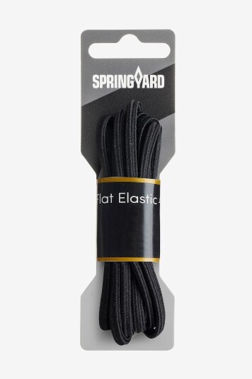 Springyard - Skolisser Flat Elastic 4.5 - Svart Springyard - Skolisser Flat Elastic 4.5 - Svart