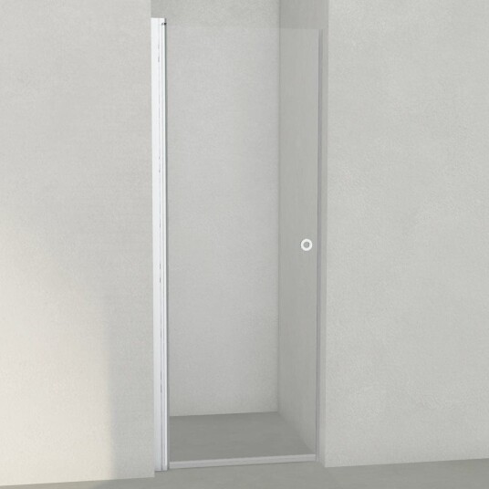INR Iconic Nordic Rooms Dusjnisje Linc 2 Original Matt Aluminium / 77,5cm Grått Glass