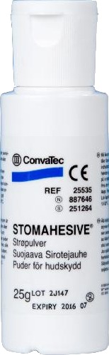 Stomahesive strøpulver 25g 25 g