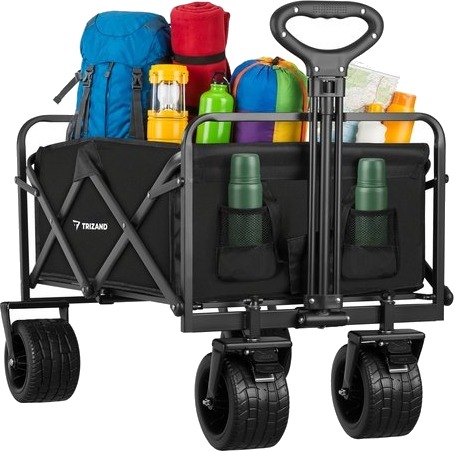 Sammenleggbar transportvogn 100 kg