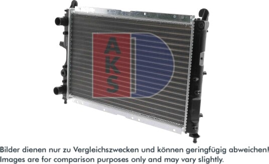 AKS DASIS 080650N Radiator motorkjøling