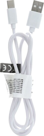 Usb-Kabel Partner Tele.Com Usb-A Til Usb-C 1 M Hvit Usb-Kabel Partner Tele.Com Usb-A Til Usb-C 1 M Hvit