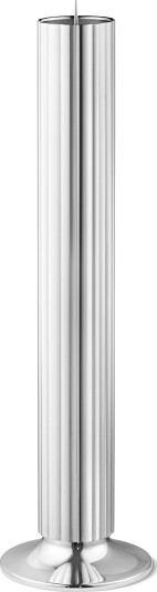 Georg Jensen Bernadotte 50 cm gulvlysestake i rustfritt stål