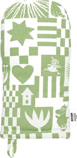 Moomin Arabia Mummi grytevott Fest 15x34 cm Grønn