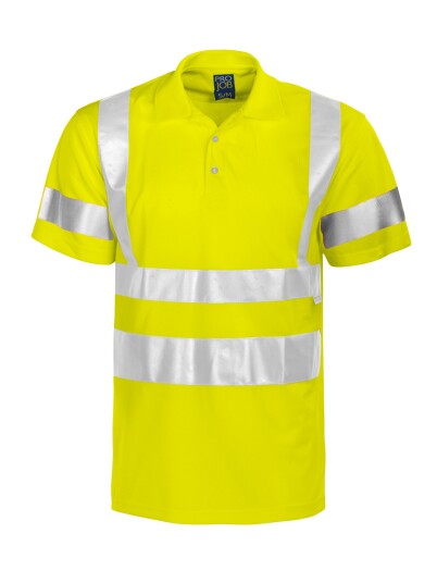 Projob 6011 Piké En Iso 20471 Kl 3 Yellow 2xl/3xl