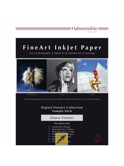 Hahnemühle Digital FineArt - paper - glossy - 12 sheet(s) - A4 (pack of 6)