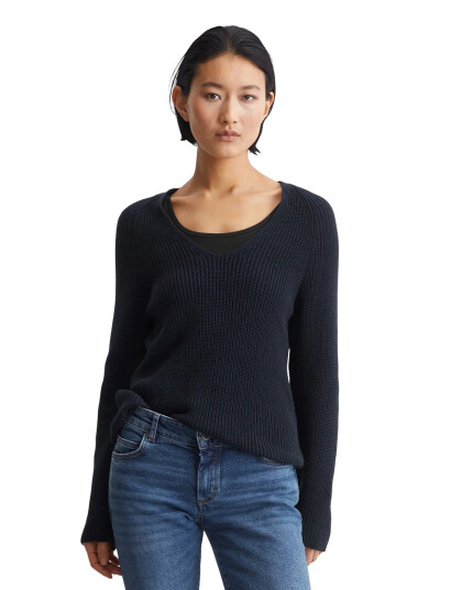 Marc O"Polo Pullover Long Sleeve - Blue - XL