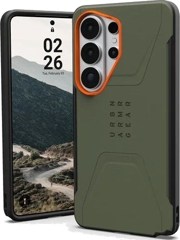 UAG Civilian   Olive Drab/Orange   Samsung Galaxy S26 Ultra