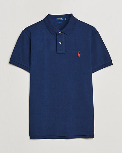 Polo Ralph Lauren Slim Fit Polo Newport Navy Polo Ralph Lauren Slim Fit Polo Newport Navy