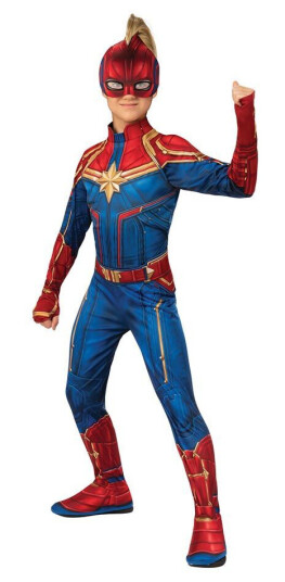 Marvel Captain Marvel Hero Barn Karnevalskostyme Marvel Captain Marvel Hero Barn Karnevalskostyme