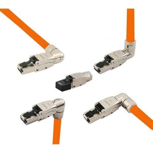 Helos Field Terminable Premium Cat 8.1 Metal Connector 5 Styles