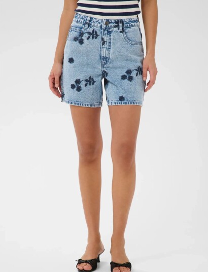Kaffe Kababena Denim Shorts - Blue - 44