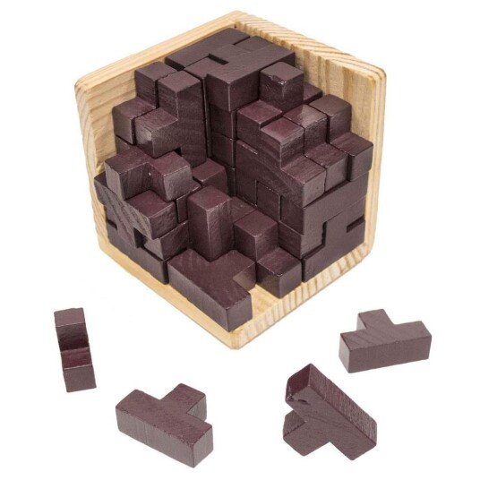IQ-Puslespill i Tre 3D Kube IQ-Puslespill i Tre 3D Kube