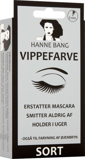 Hanne Bang Vippefarve Sort Hanne Bang Vippefarve Sort