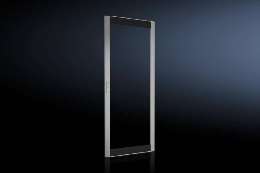 Rittal 8618.030 Dør Sort Grå Gjennomsiktig Aluminium Ip55 800 Mm 2000 Mm