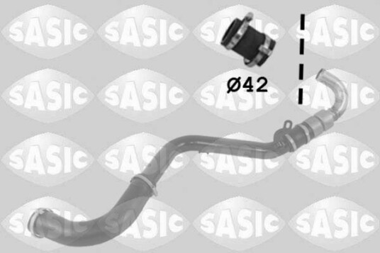 SASIC 3336227 Ladeluftslange