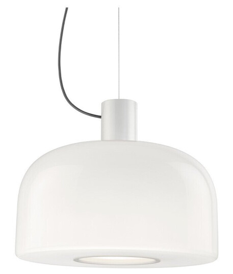 Flos Bellhop Glass S1 Pendel White Flos Bellhop Glass S1 Pendel White