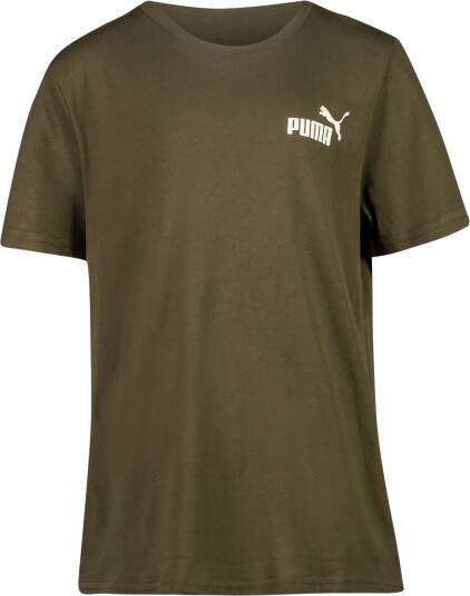Puma Essential Small Logo Tee t-skjorte junior Dark Olive