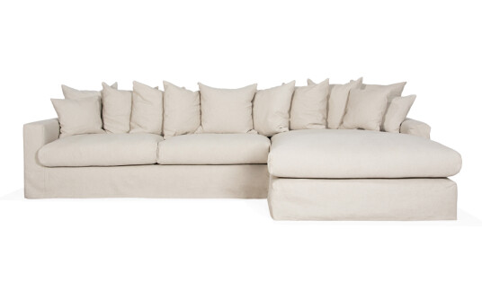 Soffadirekt MONACO Premium Sofa Høyre Beige Soffadirekt MONACO Premium Sofa Høyre Beige