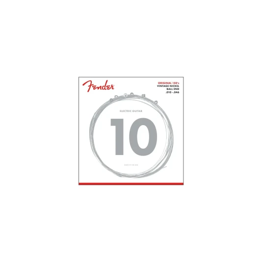 Fender Original 150R gitarstrenger (010-046) ren nikkel spunnet, kule-ende