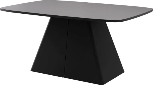 Novaj Spisebord uttrekkbart 180-256 cm - svart, grå