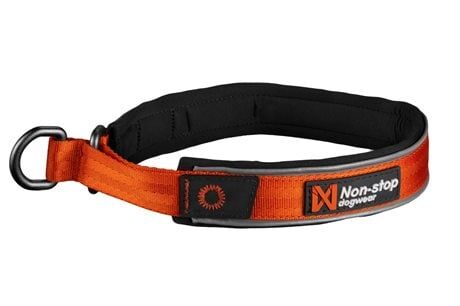 Non-Stop Dogwear Cruise Halsbånd Oransje XL - Polstret Nylon for Aktive Hunder Non-Stop Dogwear Cruise Halsbånd Oransje XL - Polstret Nylon for Aktive Hunder