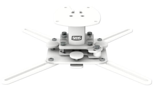 SMS Precision CM F110 Vegg- og Takmontert Projektorfeste 20 kg - Aluminium/Vit