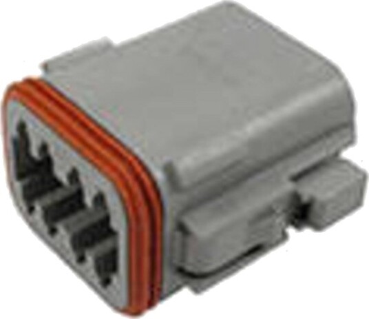 Te Connectivity Dt06 08Sa C015 Rundstift Tilkobling Rett Totalt Antall Poler 8 Serie Dt 1 Stk