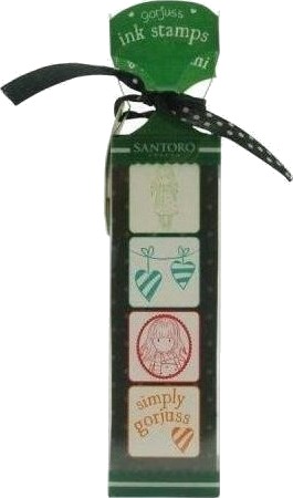 Santoro Santoro Stempelsett Med Tusj The Scarf 273795