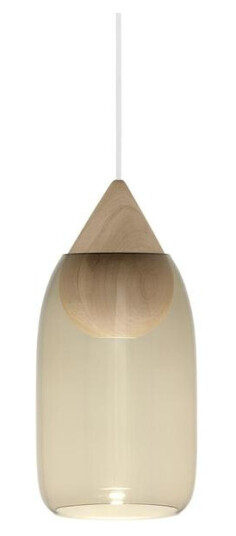 Mater Liuku Taklampe Drop Lindenwood/Smoky Mater Liuku Taklampe Drop Lindenwood/Smoky