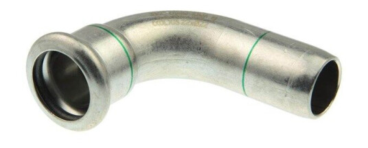 Vsh Fabrieken Xpr stainless elbow 90 deg. øf 54 Vsh Fabrieken Xpr stainless elbow 90 deg. øf 54