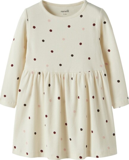 Name It Nmfnutti Ls Dress Noos   Cream   92