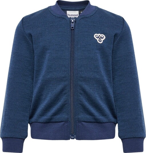 Hummel Mini Wool Zip Jacket Bee Blå 92