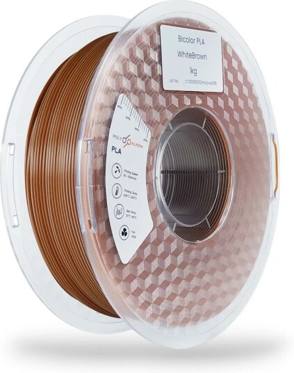 Polyalkemi Pla Bicolor White Brown Polyalkemi Pla Bicolor White Brown