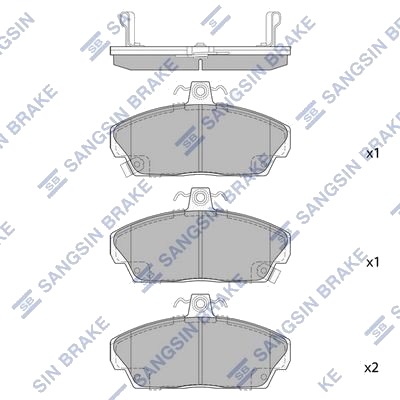 Hi Q SP1571 Bremseklosser