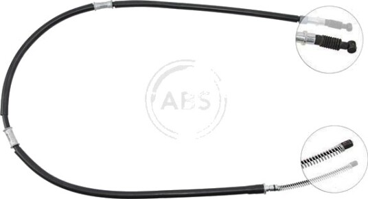 A.B.S. K19557 Tautrekk håndbremse A.B.S. K19557 Tautrekk håndbremse
