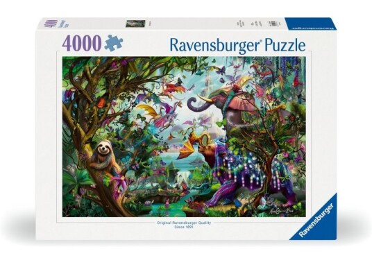 Ravensburger Puslespill Tropiske drager 4000p 12000812