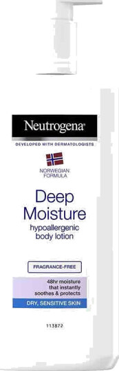 Neutrogena Norwegian Formula Deep Moisture Hypoallergenic Body Lotion 400ml Neutrogena Norwegian Formula Deep Moisture Hypoallergenic Body Lotion 400ml
