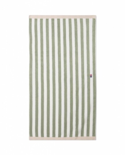 Lexington Home Block Striped Towel Vintage Green/White/Moonbeam - Khaki green - 70X130 Lexington Home Block Striped Towel Vintage Green/White/Moonbeam - Khaki green - 70X130