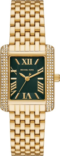 Michael Kors Dameklokke MK4742 Emery Grønn/Gulltonet stål Ø33 mm
