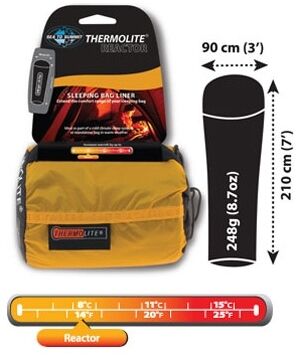 Sea To Summit Sleepliner Reactor Yellow Sack C os